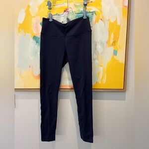 Prana Navy High-Waisted Leggings